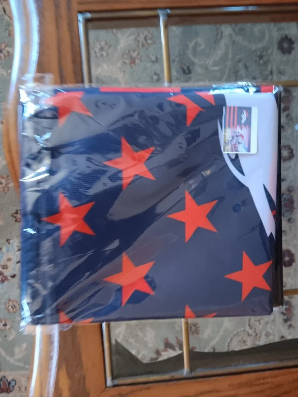 Denver Broncos NFL 3X5 Feet American Flag Banner Pole or Wall Decor